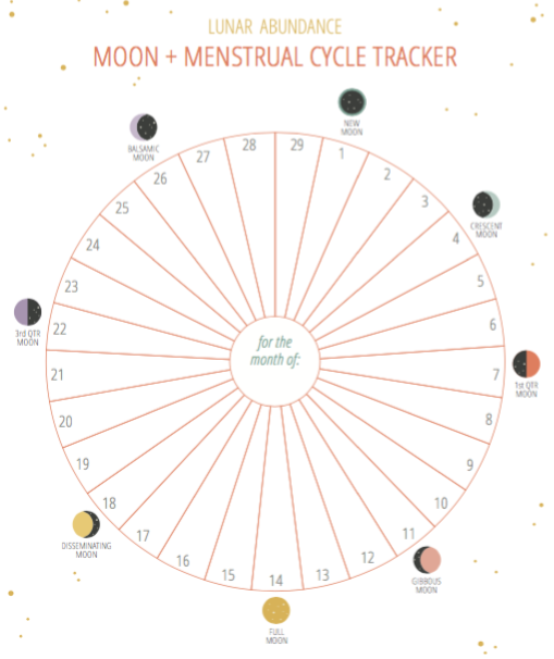 The Moon and The Menstrual Cycle